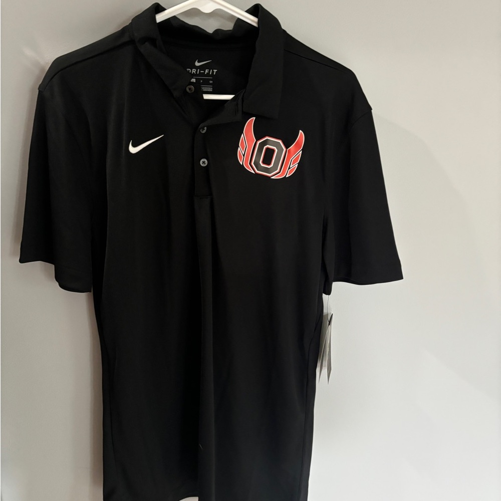 Nike Men's Black Polo Shirt